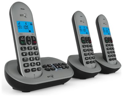 BT - 3580 - Cordless Telephone & Answer Machine - Triple